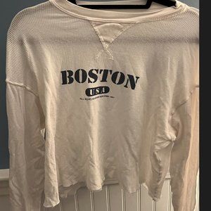 J.Galt Brandy Melville white long sleeve
